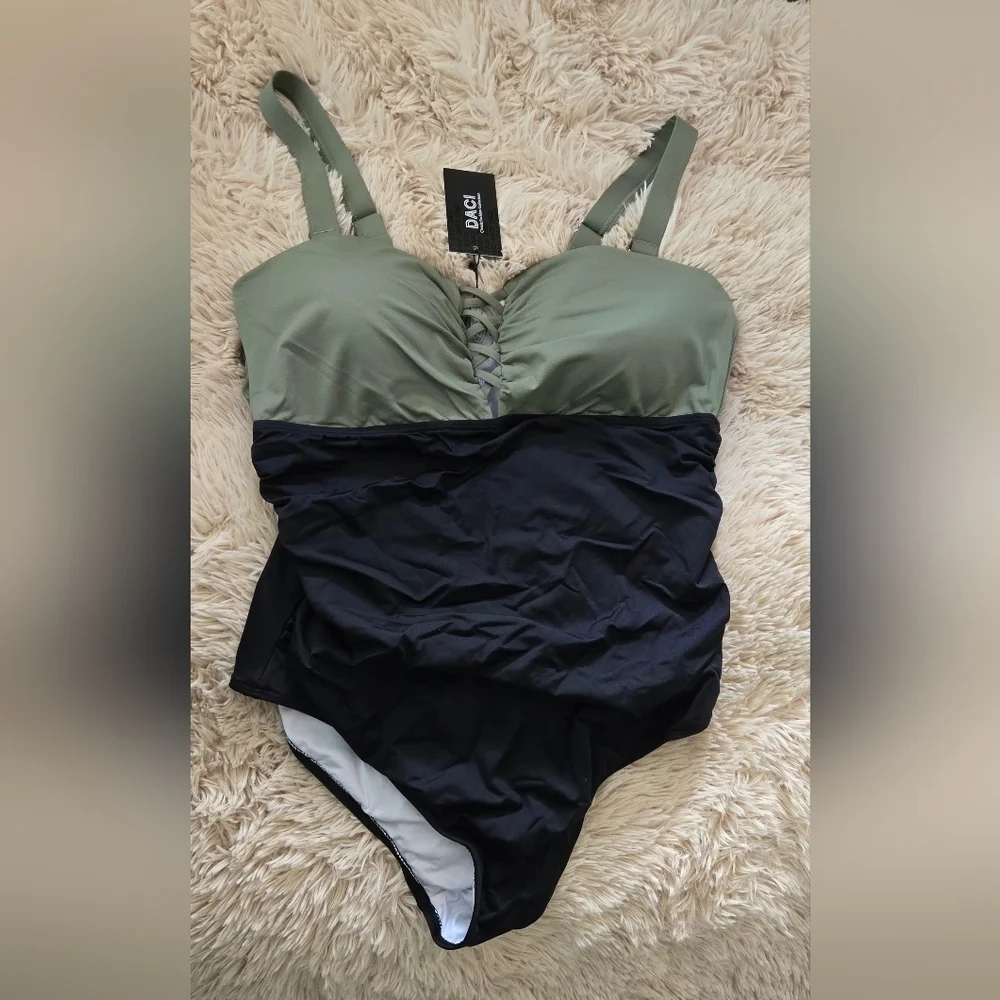 Women Plus Size One Piece Swimsuit #886